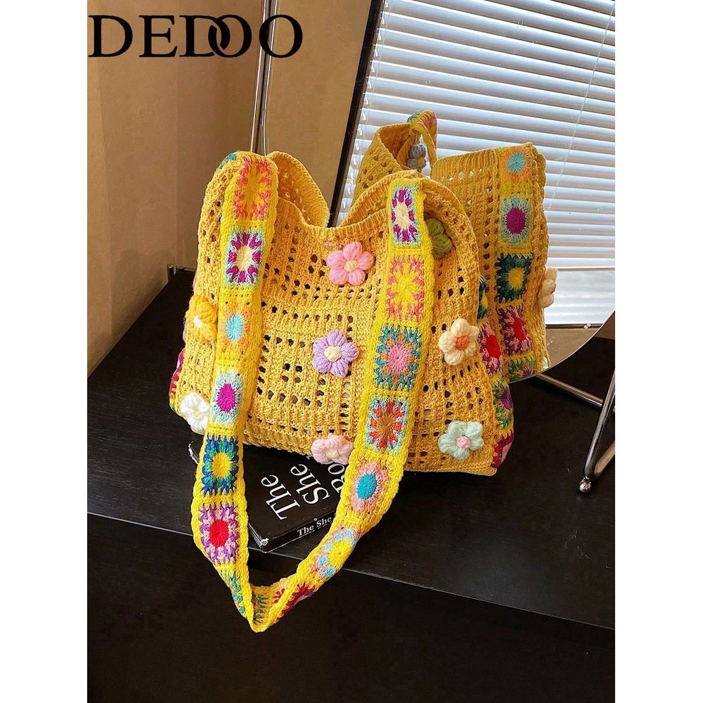 Travel Accessories Bag For Men - Bohemian Style Womens Tote Bag, Large