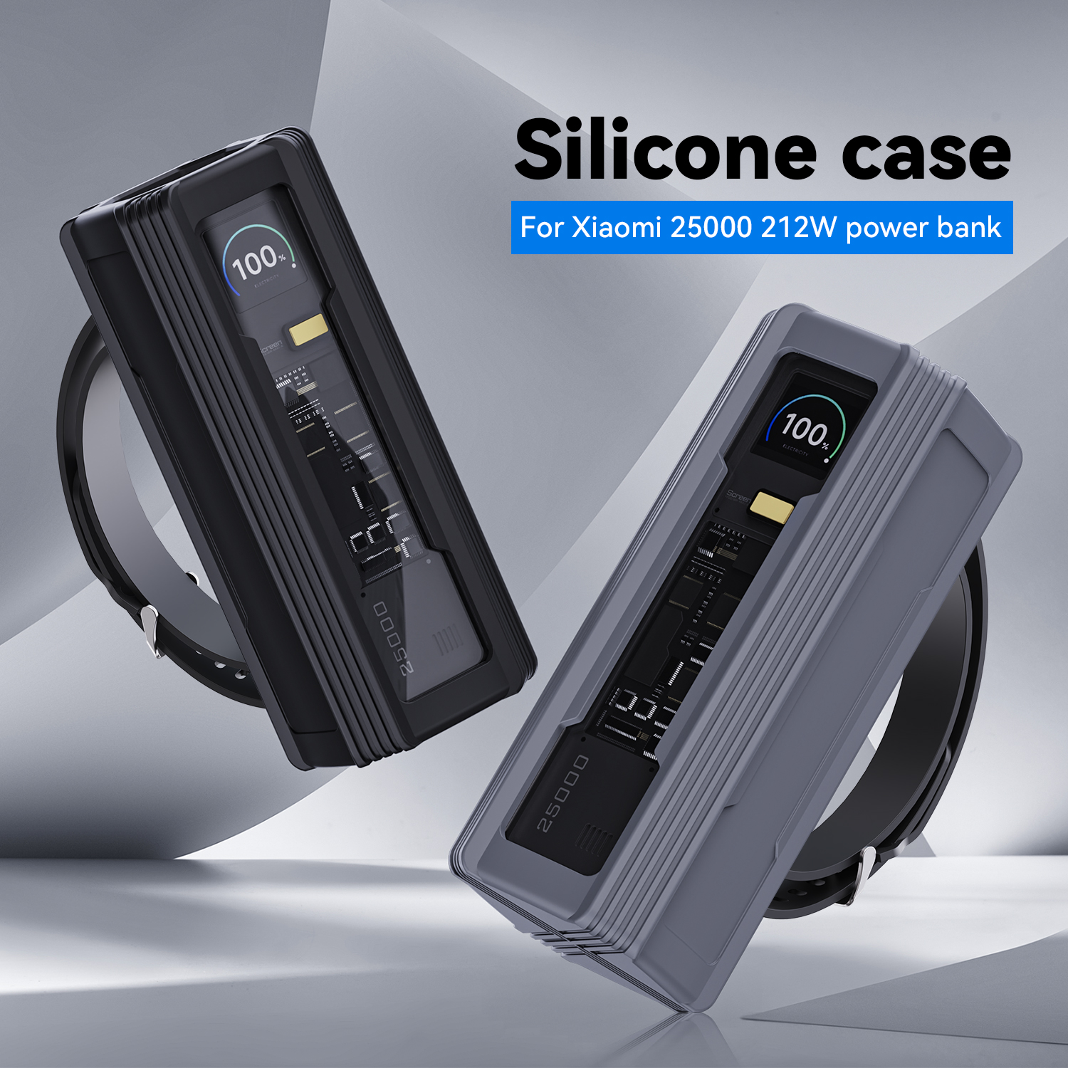 Xiaomi Travel Accessories - Silicone Case for Xiaomi Mi power