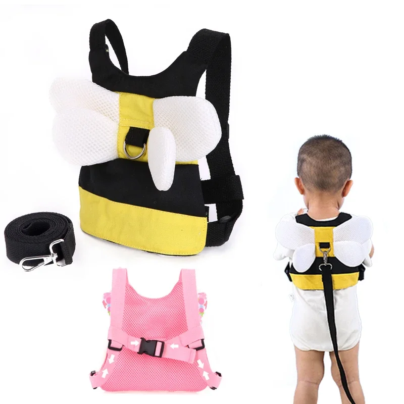 Travel Accessories With Toddler - Baby Walking Safety Backpack Toddlers Leash