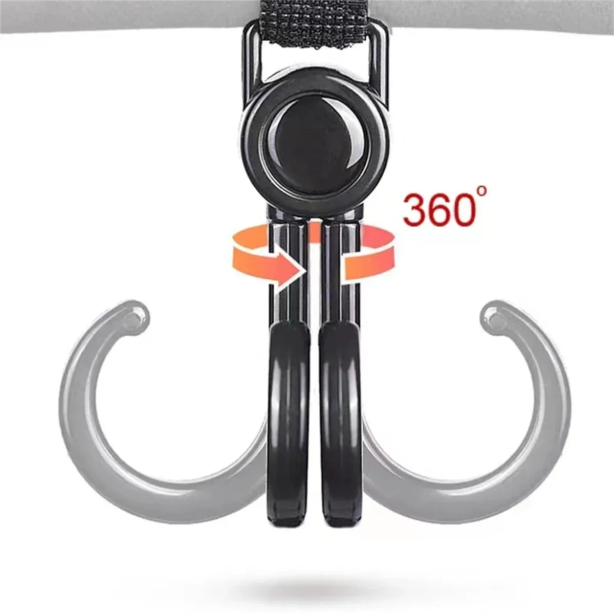 Rotatable Double Hooks Baby St – Travel Accessories With Baby recenzja i cena
