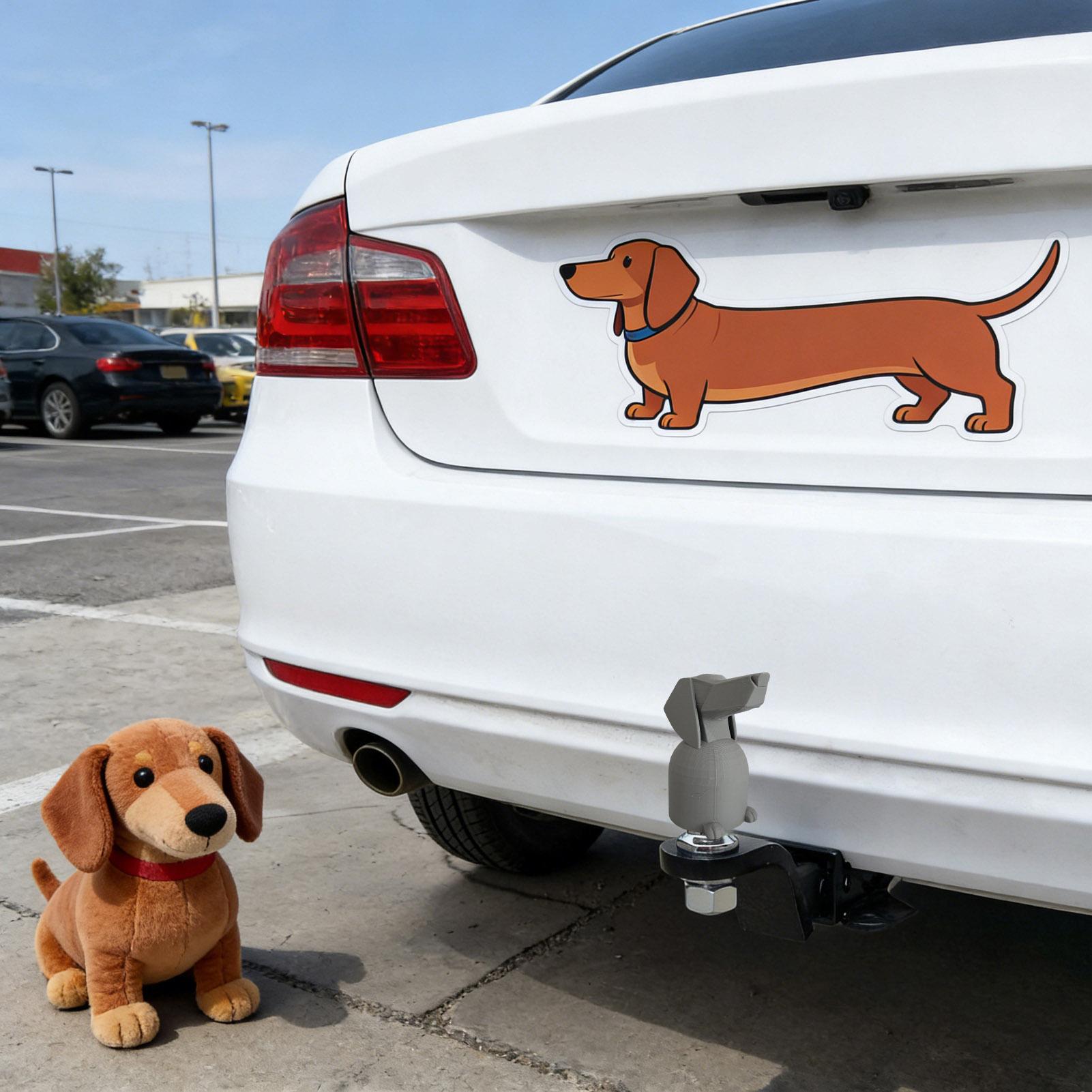 Trailer Hitch Covers Dachshund – Travel Accessories Car recenzja i cena