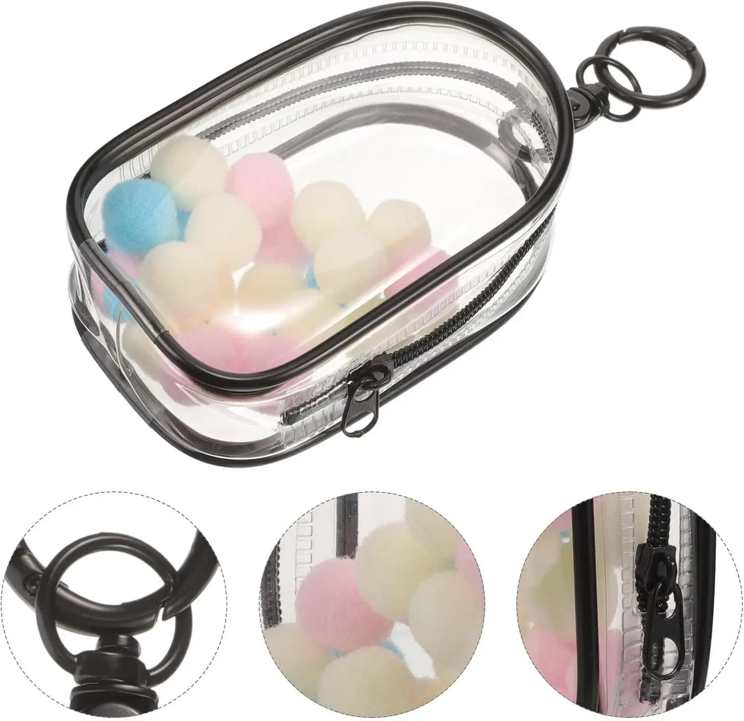 Clear Case Organizer for 15-17 – Travel Accessories Display recenzja i cena