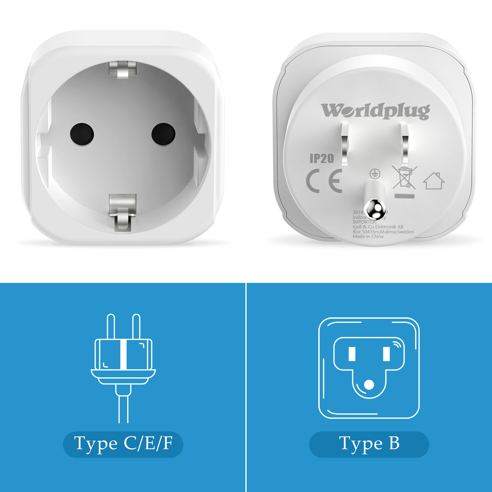 USA Travel Adapter, EU to US T – Travel Accessories Canada recenzja i cena