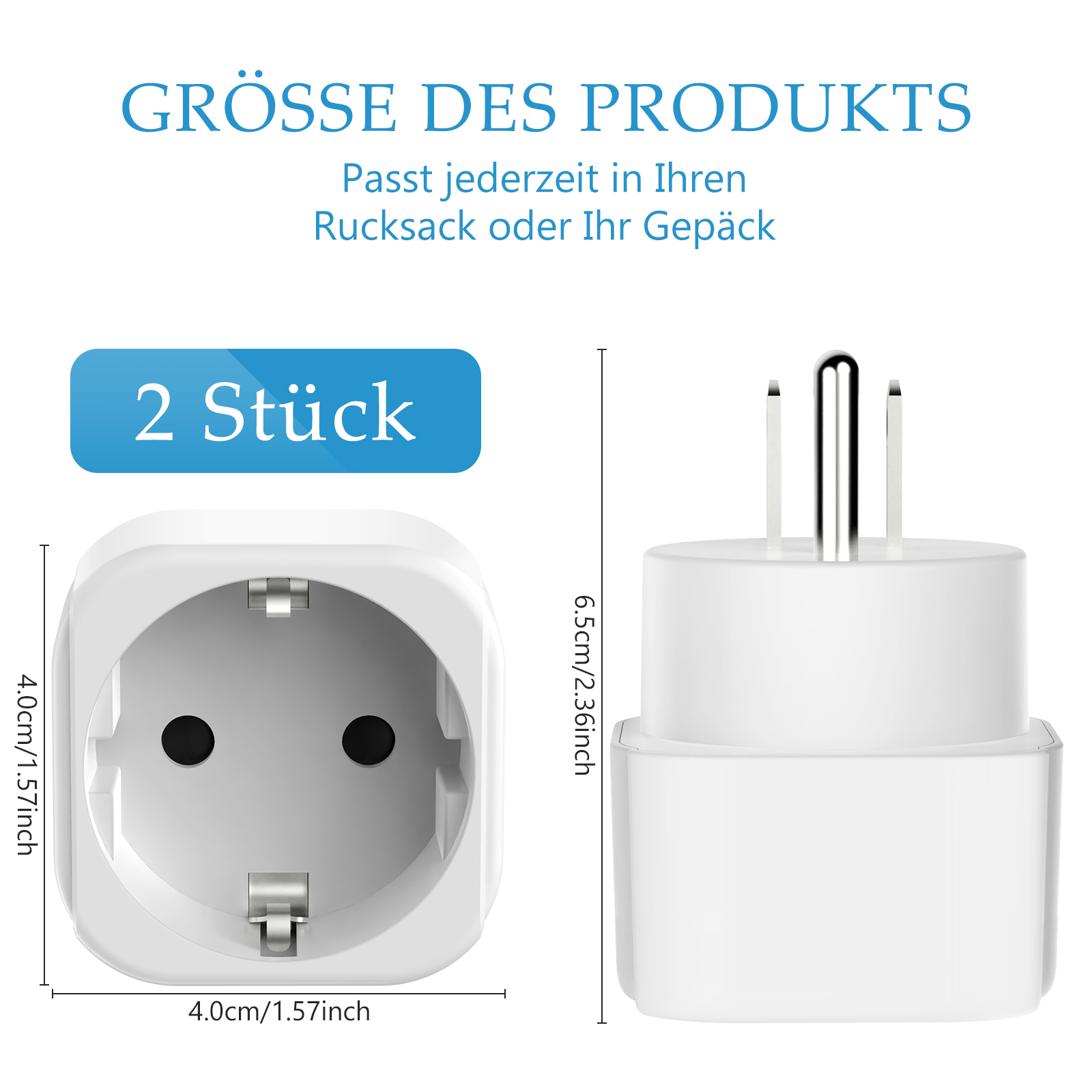 USA Travel Adapter, EU to US T – Travel Accessories Canada recenzja i cena