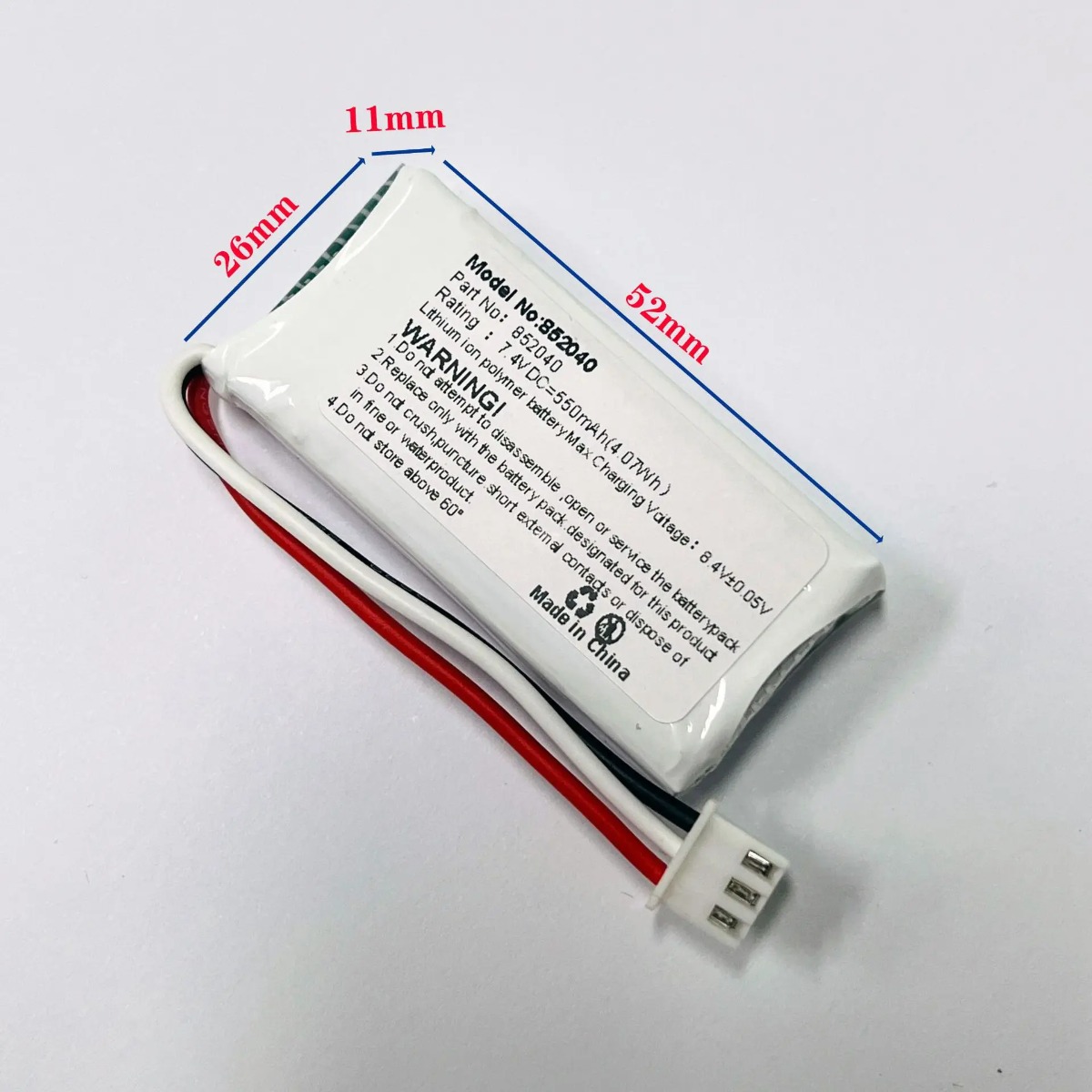 440mAh/550mAh 2S 7.4V 25C Lith – Xiaomi Travel Accessories recenzja i cena