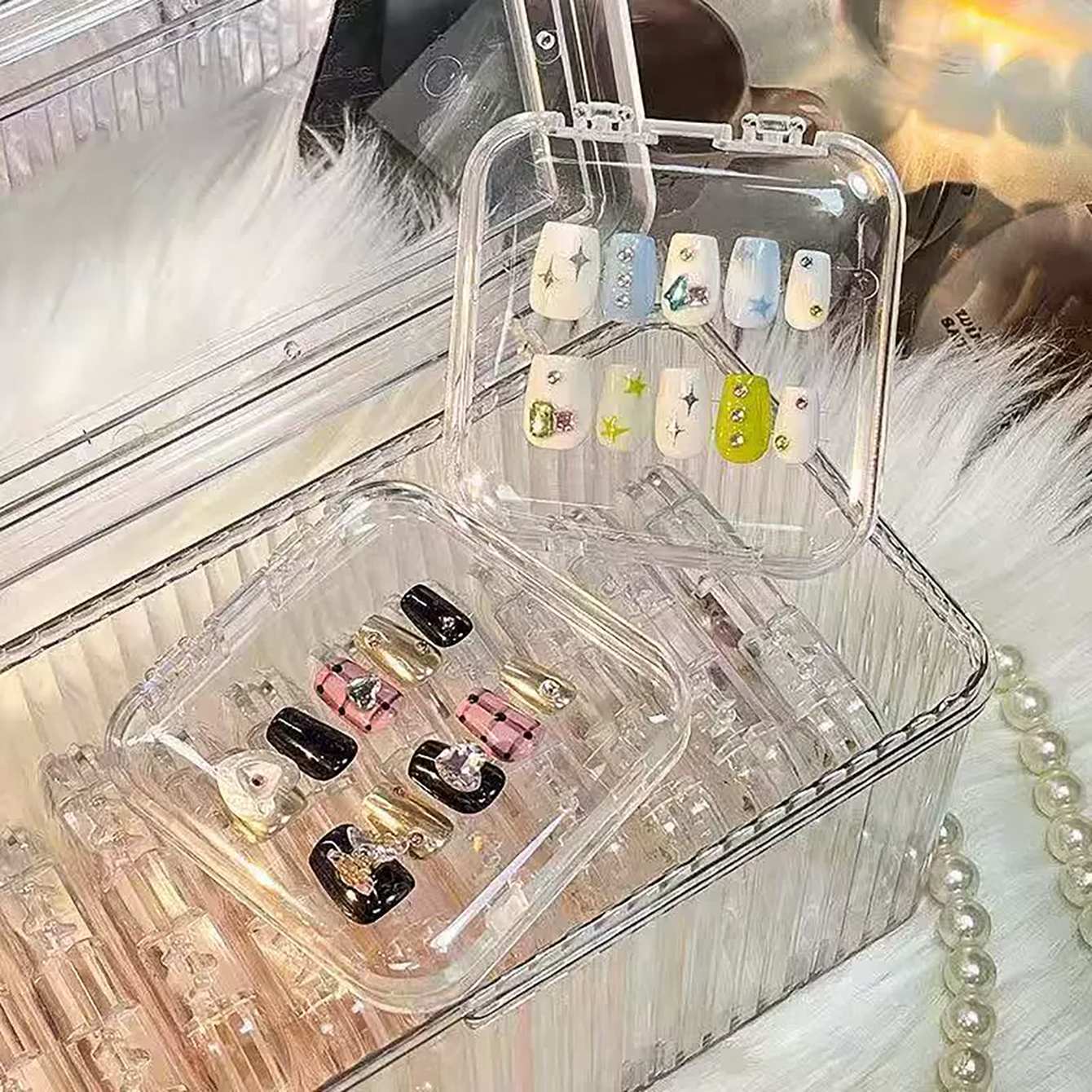 1PCS Hot Selling Transparent A – Travel Accessories Box recenzja i cena