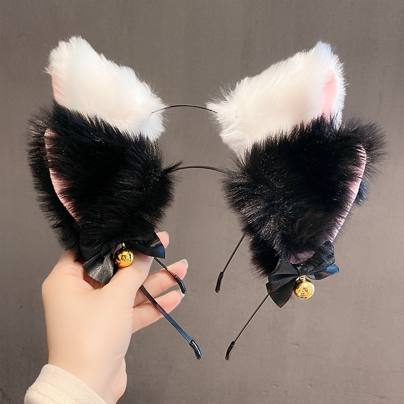 Plush Cat Ear Headband for Wom – Quirky Travel Accessories recenzja i cena