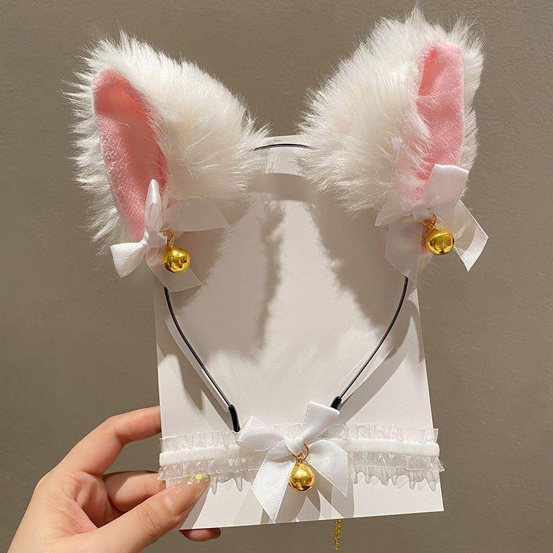 Plush Cat Ear Headband for Wom – Quirky Travel Accessories recenzja i cena