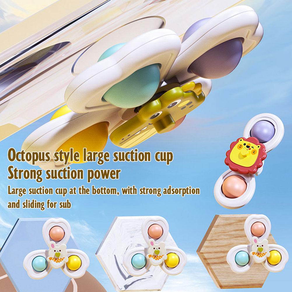 3PCS Suction Cup Rotating Toy  – Travel Accessories With Baby recenzja i cena