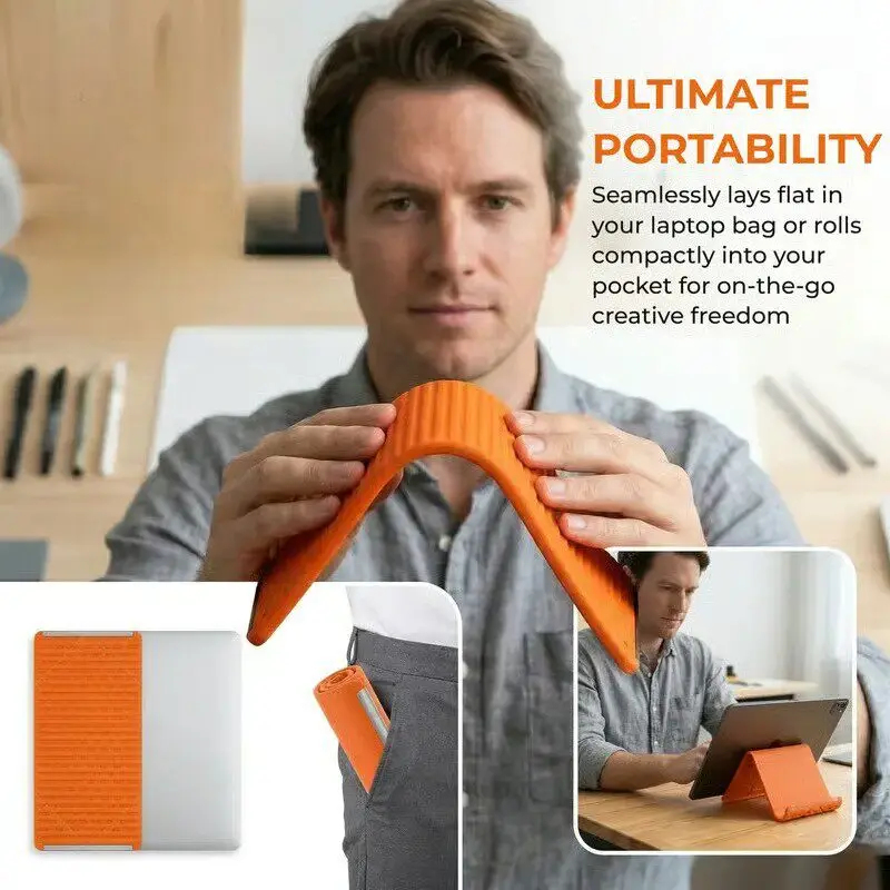 Silicone Foldable Phone Stand  – Travel Accessories Gifts recenzja i cena