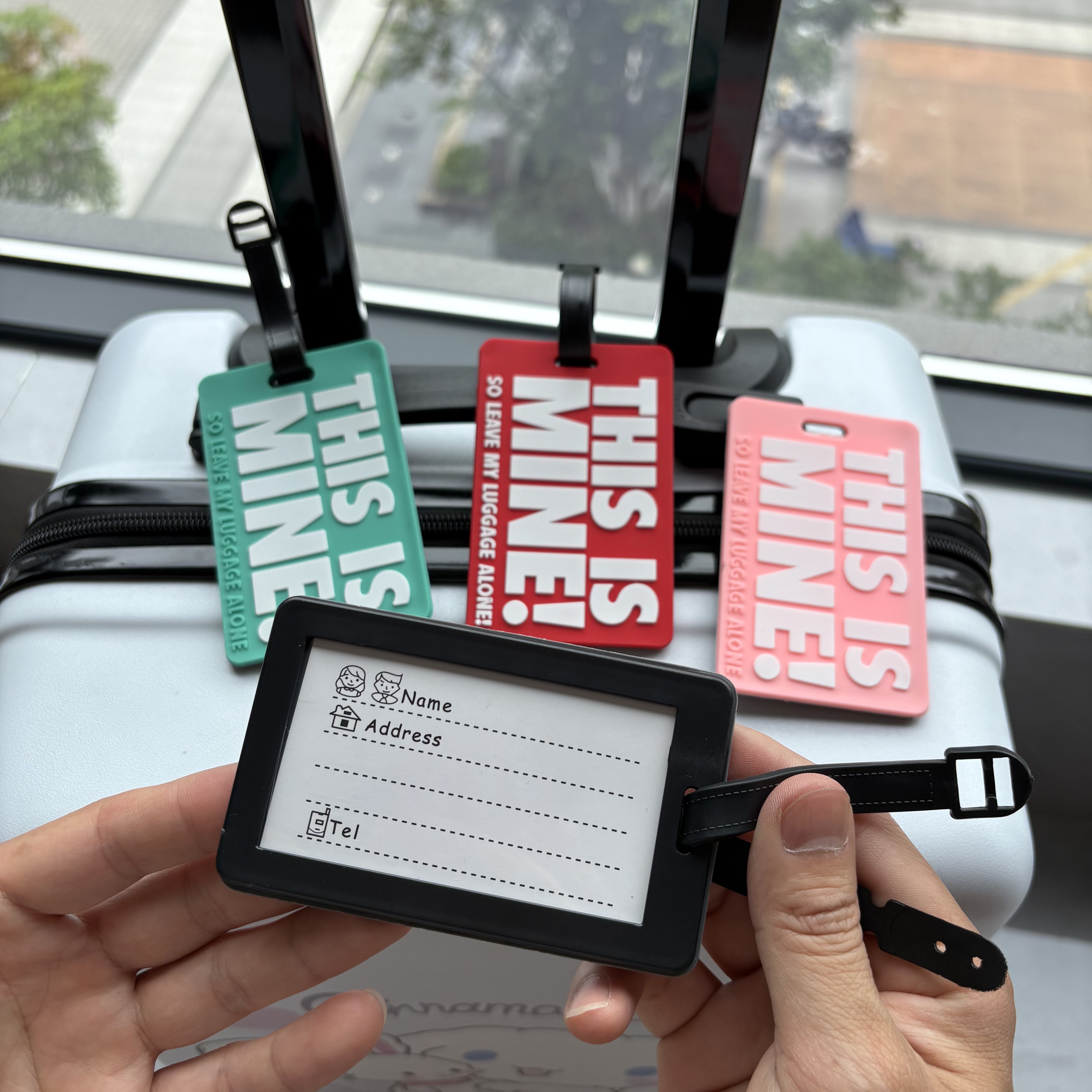 1Pc Letter Luggage Tag, Luggag – Travel Accessories Unique recenzja i cena