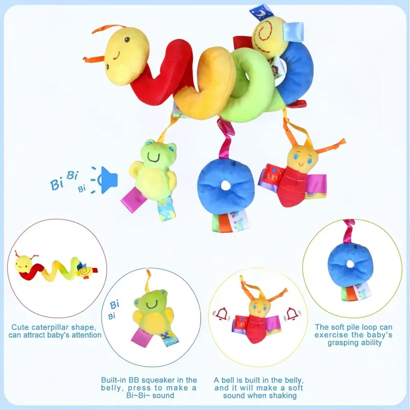Baby Hanging Car Seat Toys Plu – Travel Accessories With Baby recenzja i cena