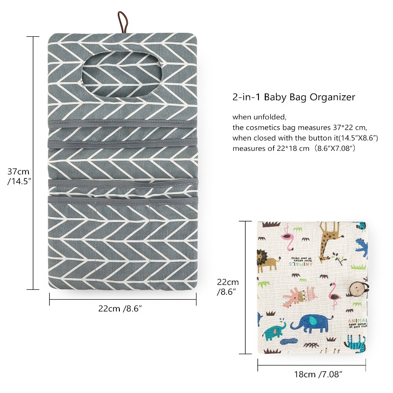 Portable Baby Diaper Organizer – Travel Accessories With Baby recenzja i cena