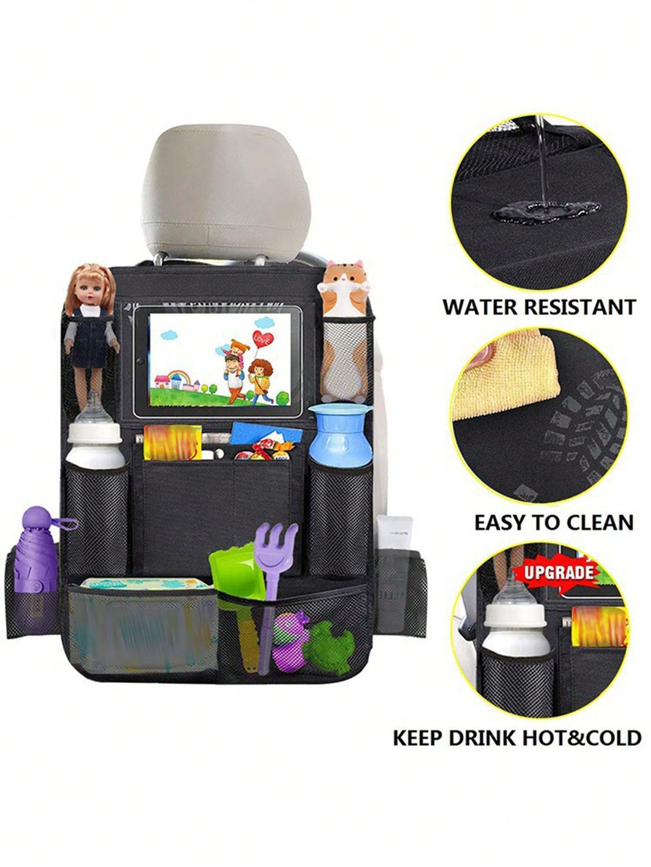 1pc Baby Car Real Seat Storage – Travel Accessories You Need recenzja i cena