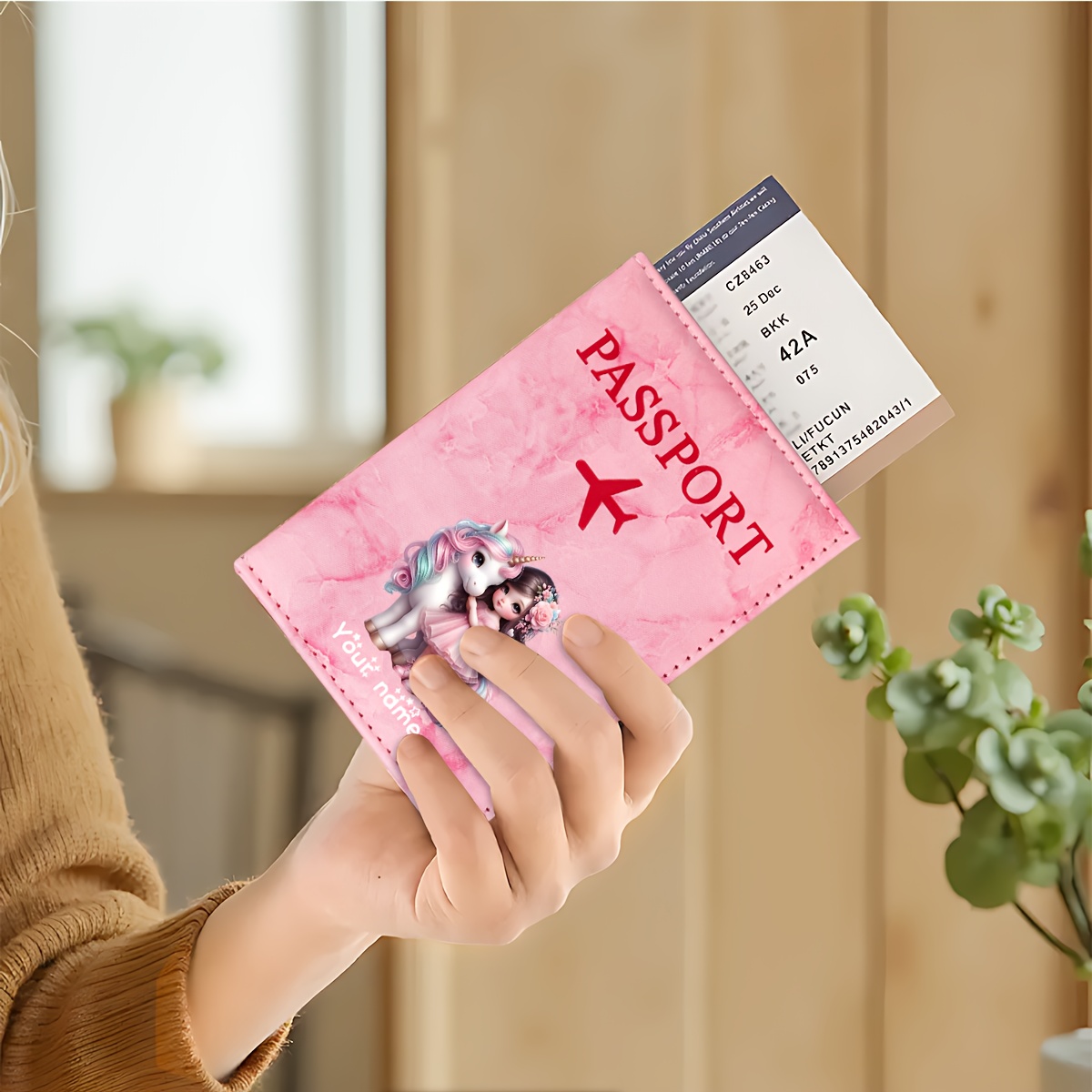 Unicorn Girl Pattern PU Passpo – Quality Travel Accessories recenzja i cena