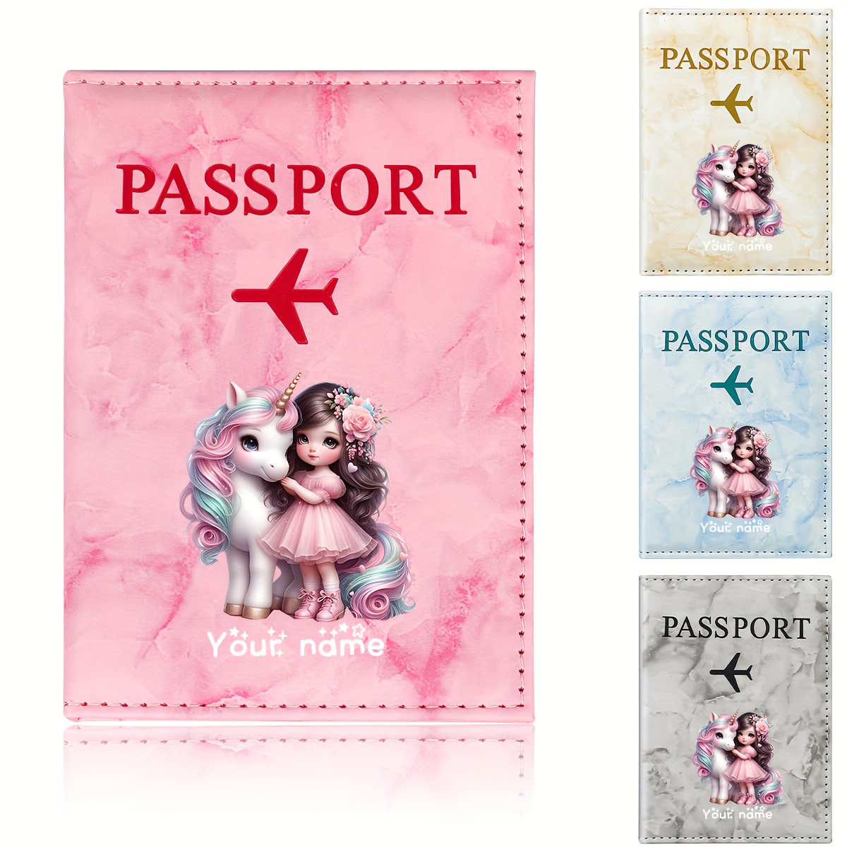 Unicorn Girl Pattern PU Passpo – Quality Travel Accessories recenzja i cena