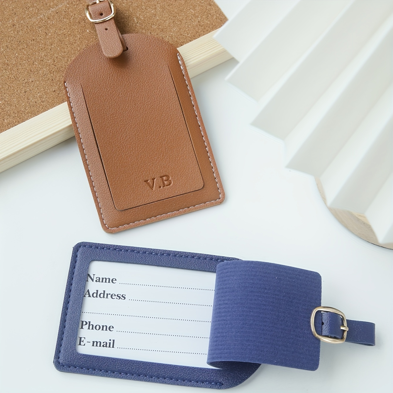 1PC Custom Initials Luggage Ta – Travel Accessories Unique recenzja i cena