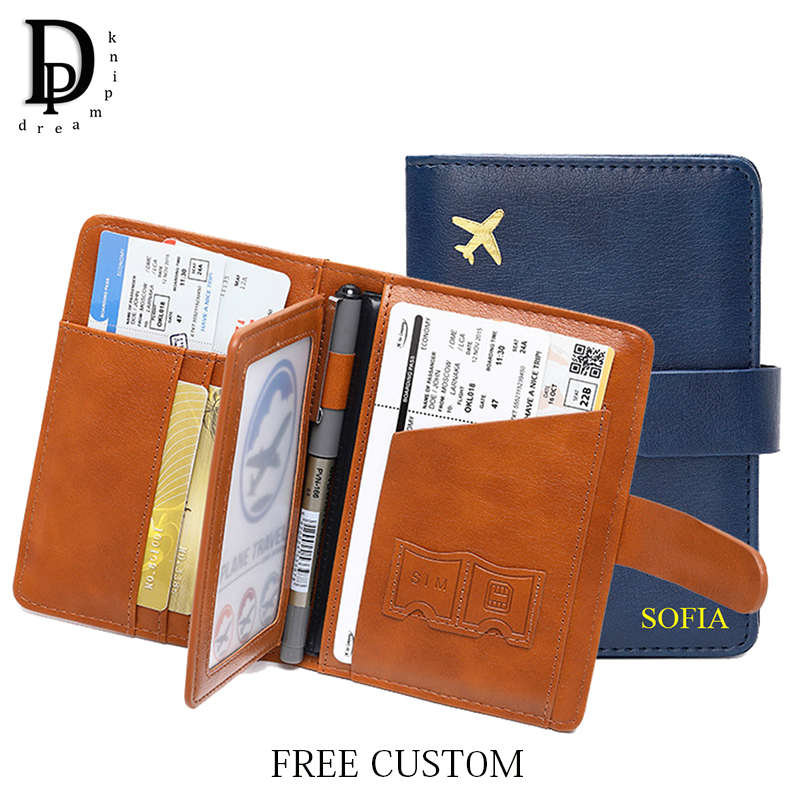 Custom Letters Travel Passport – Travel Accessories Bag For Men recenzja i cena