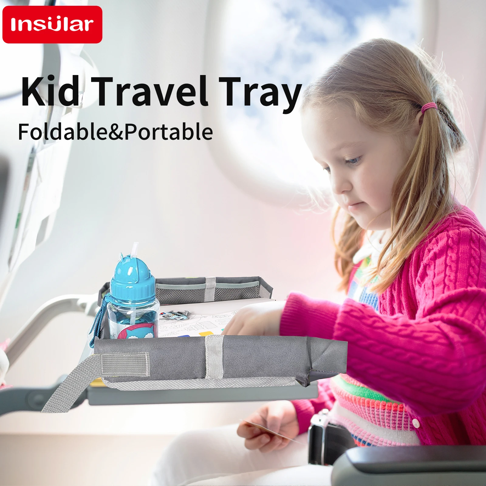 INSULAR Kids Car Seat Travel T – Travel Accessories With Toddler recenzja i cena