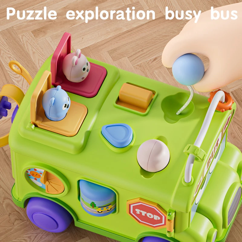 Montessori Educational Baby Bu – Travel Accessories With Baby recenzja i cena