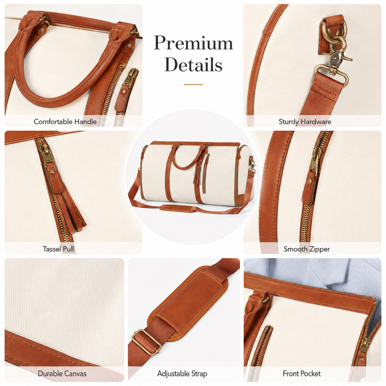 2 in 1 Convertible Garment Duf – Travel Accessories Bag For Men recenzja i cena