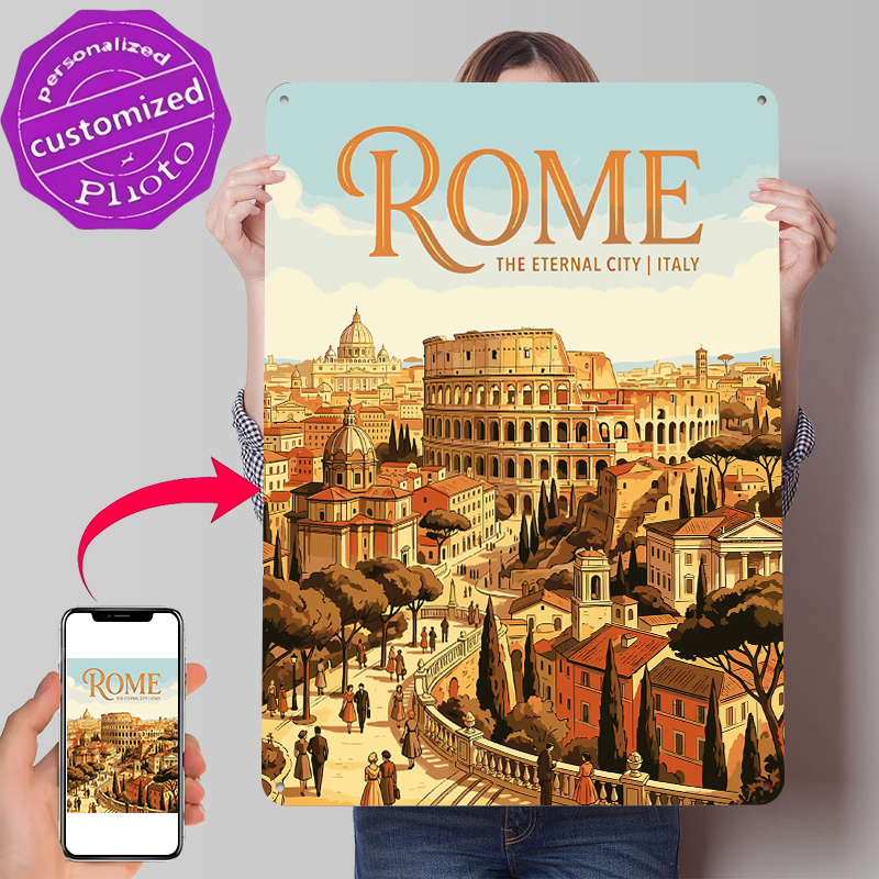 Vintage Rome Travel Printed Po – Travel Accessories Rome recenzja i cena