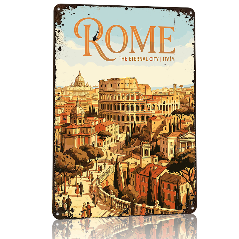 Vintage Rome Travel Printed Po – Travel Accessories Rome recenzja i cena