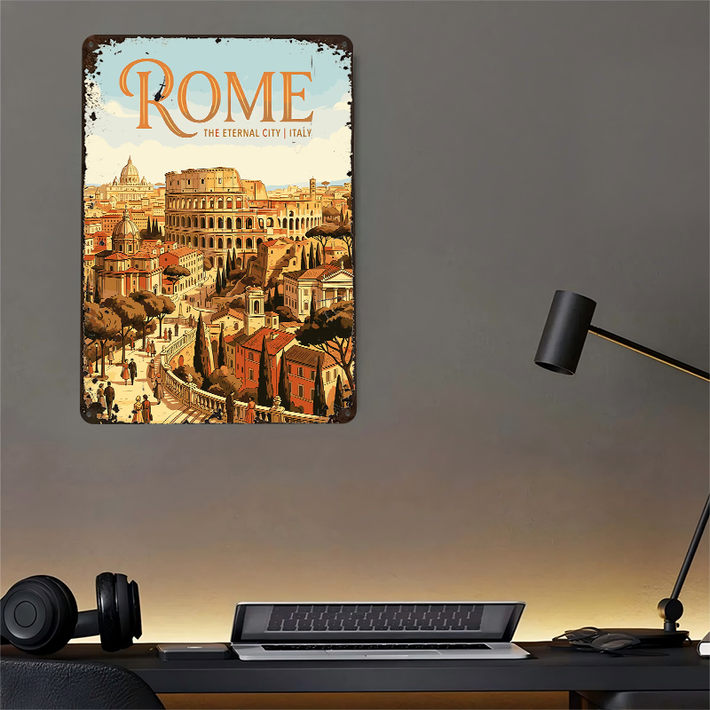 Vintage Rome Travel Printed Po – Travel Accessories Rome recenzja i cena