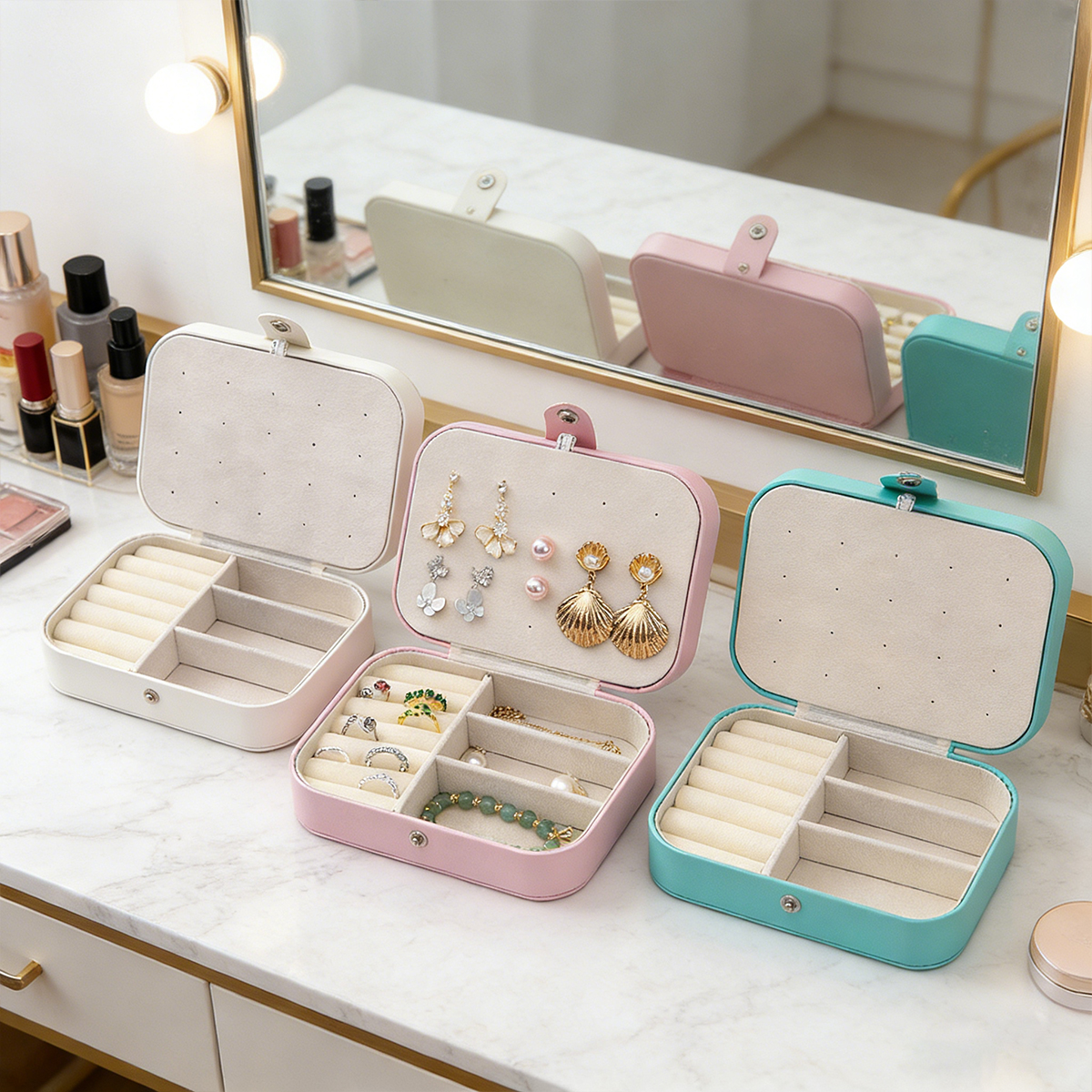 New Portable Multi-Compartment – Travel Accessories Display recenzja i cena