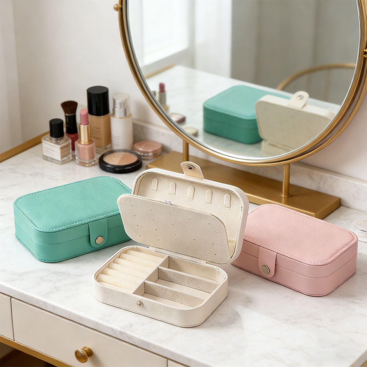 New Portable Multi-Compartment – Travel Accessories Display recenzja i cena