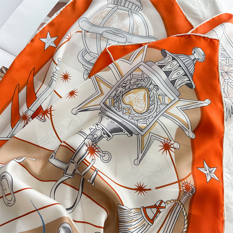 Luxury Brand Scarf Large Silk  – Quality Travel Accessories recenzja i cena