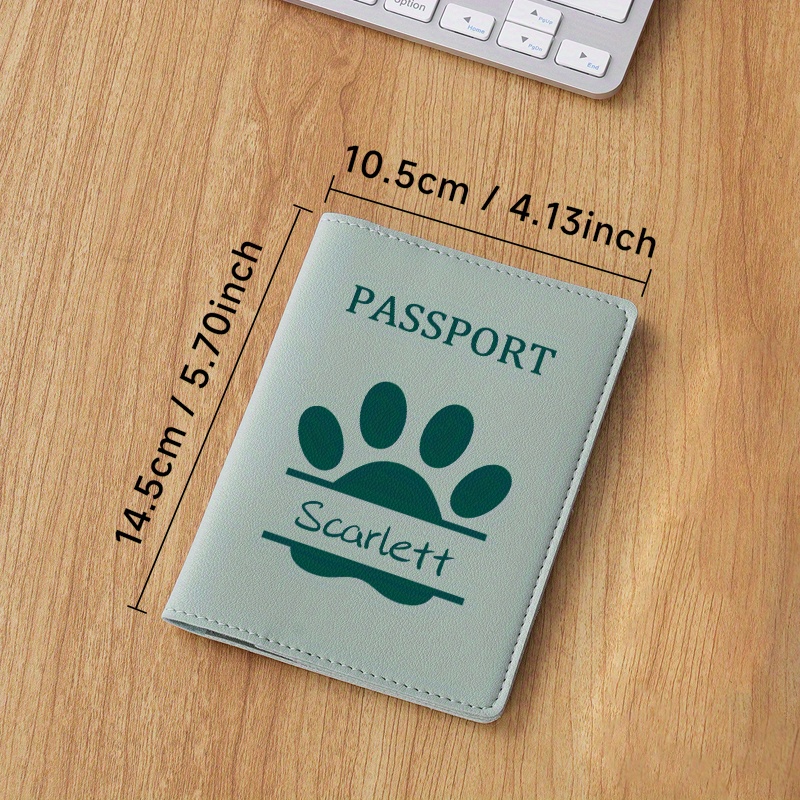 Custom Name Dog Paw Pattern Cl – Quality Travel Accessories recenzja i cena