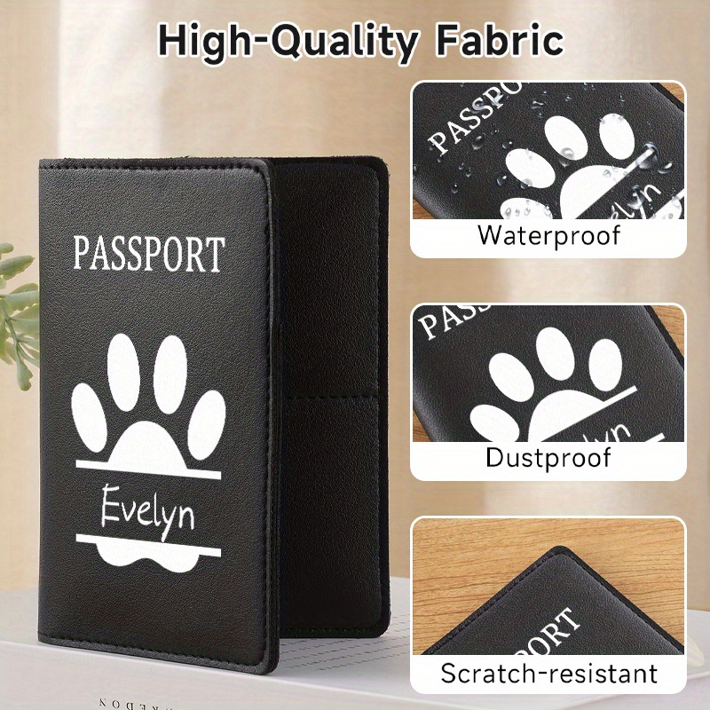 Custom Name Dog Paw Pattern Cl – Quality Travel Accessories recenzja i cena