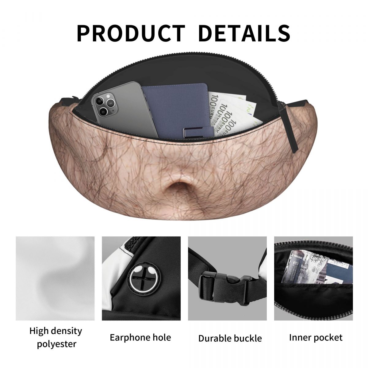Beer Fat Belly Fanny Pack Men  – Travel Accessories Men recenzja i cena