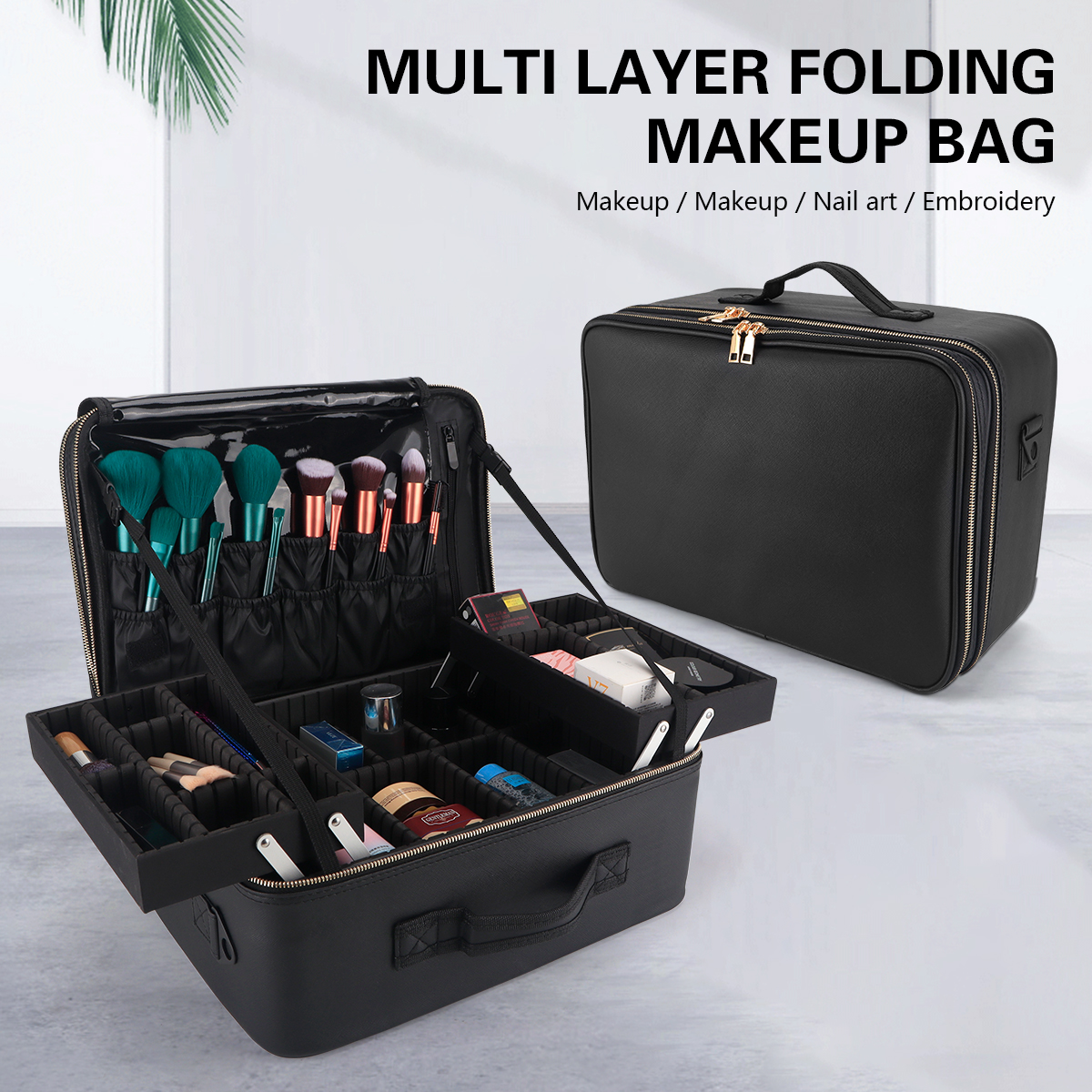 Women Travel Cosmetic Case Org – Travel Accessories Box recenzja i cena