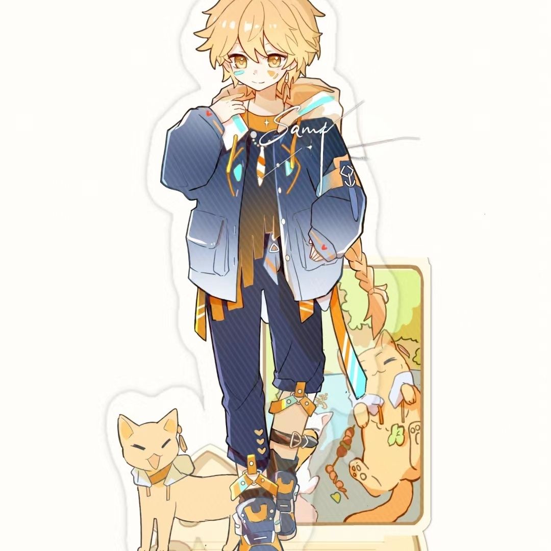 Anime Genshin Impact Traveler  – Travel Accessories Gifts recenzja i cena