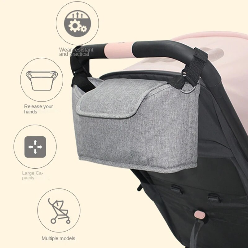 Baby Stroller Hanging Bags Mom – Travel Accessories With Baby recenzja i cena