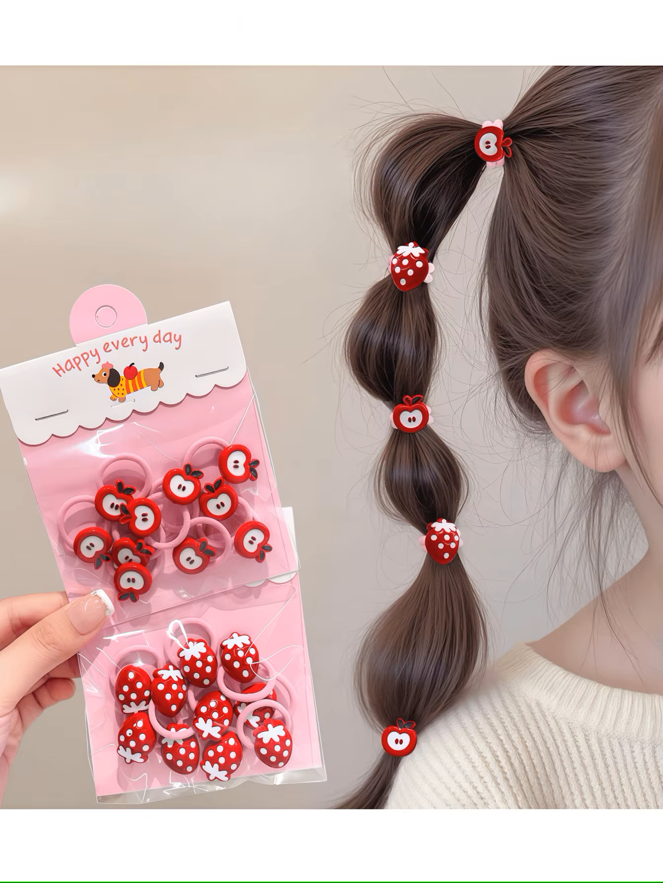 10/20pc Cute Strawberry & Appl – Travel Accessories With Toddler recenzja i cena