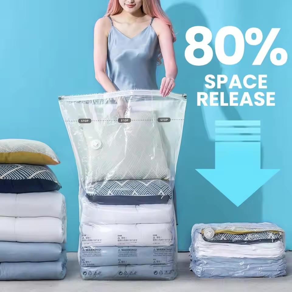 1pc No Need Pump Vacuum Bags L – Travel Accessories You Need recenzja i cena