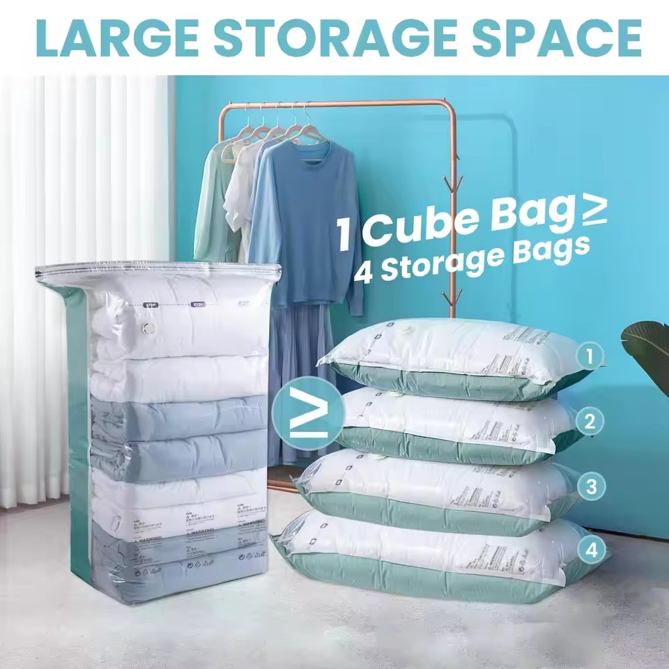 1pc No Need Pump Vacuum Bags L – Travel Accessories You Need recenzja i cena