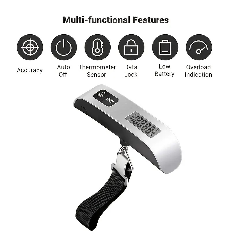 Portable Scale Digital LCD Dis – Travel Accessories Display recenzja i cena