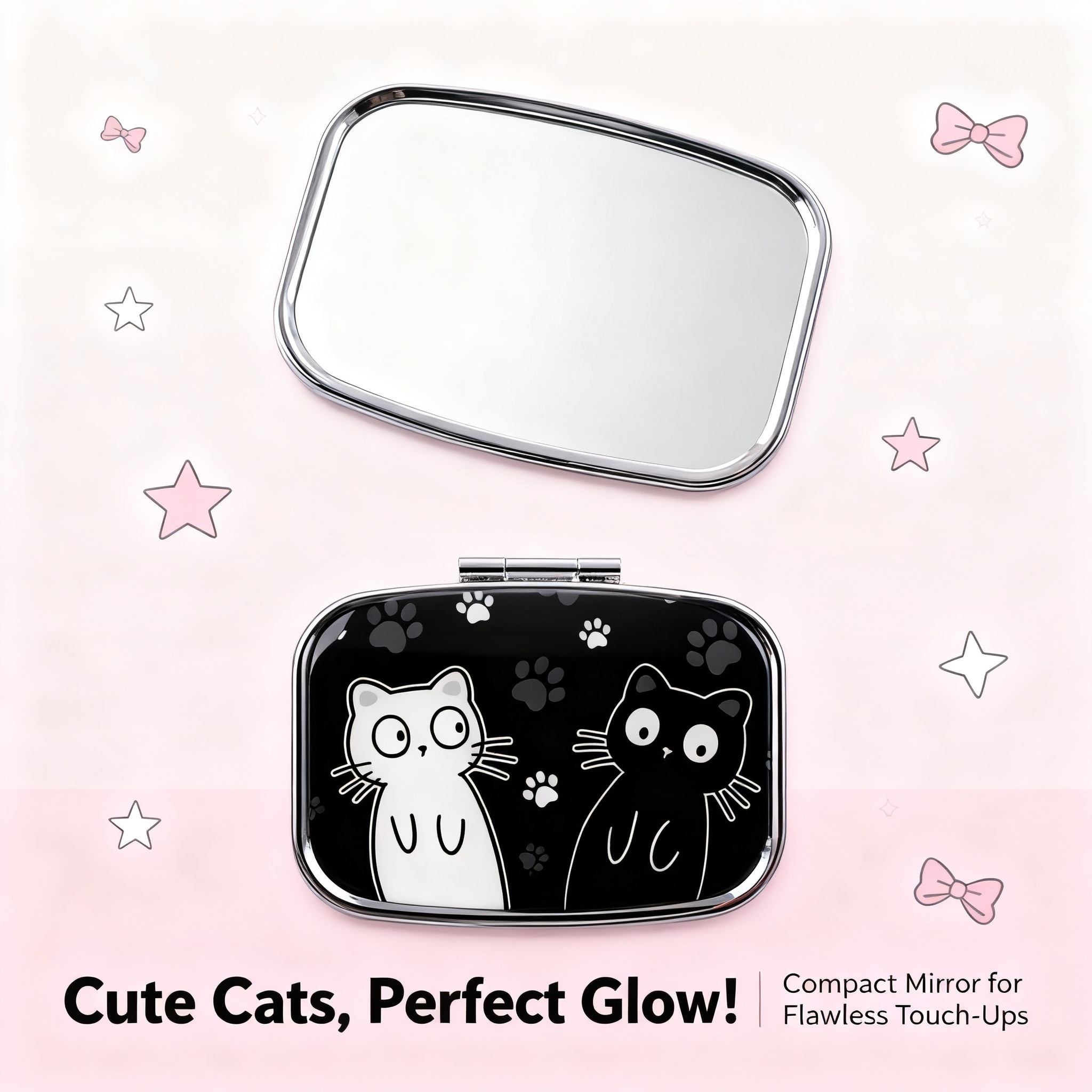 Cartoon Black And White Cat Tr – Travel Accessories Box recenzja i cena