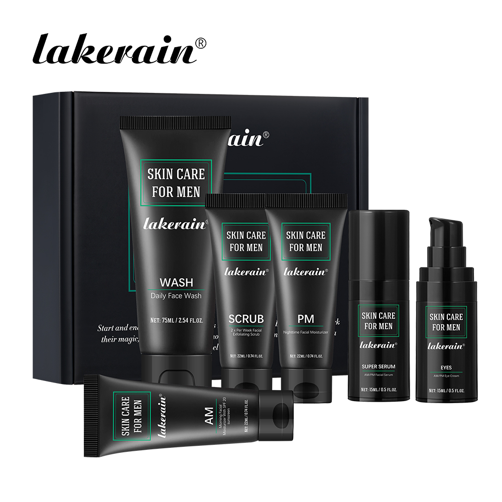 Lakerain Skin Care for Men Kit – Travel Accessories Men recenzja i cena