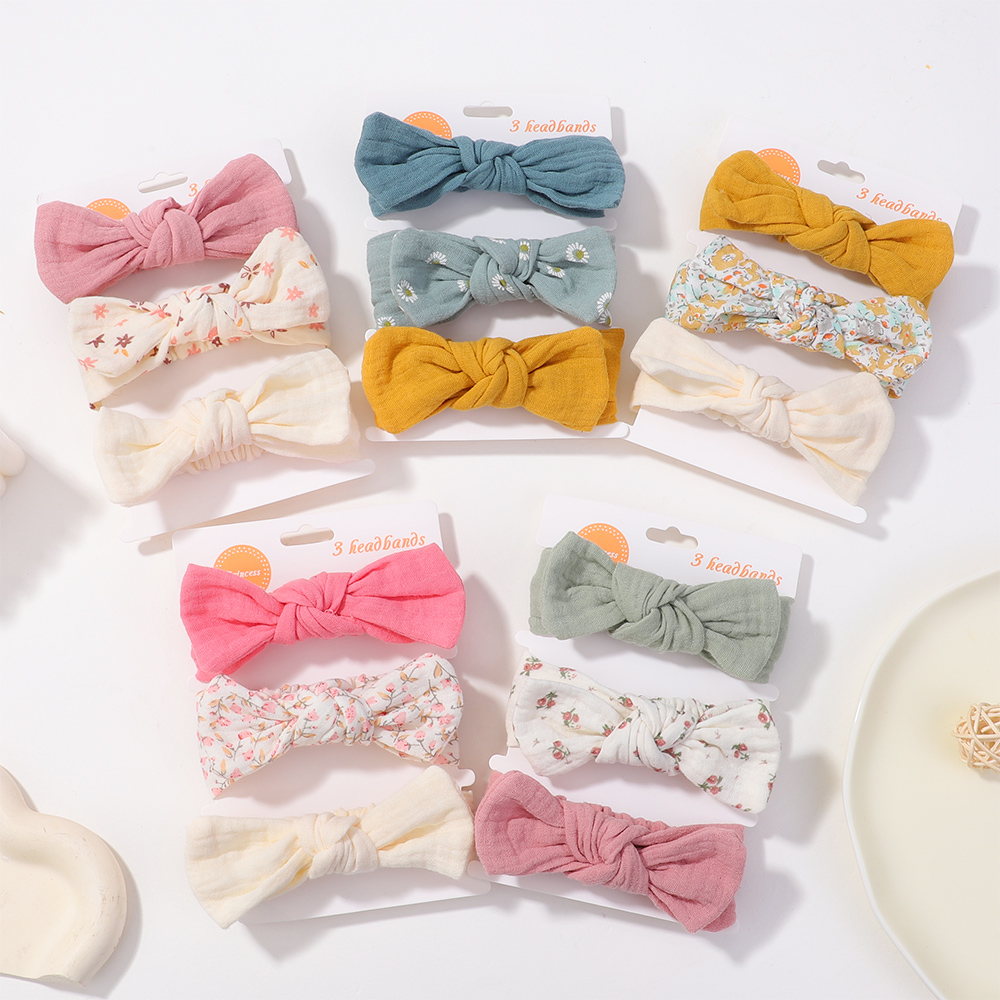 3Pcs/Set Soft Elastic Bows Hea – Travel Accessories With Toddler recenzja i cena