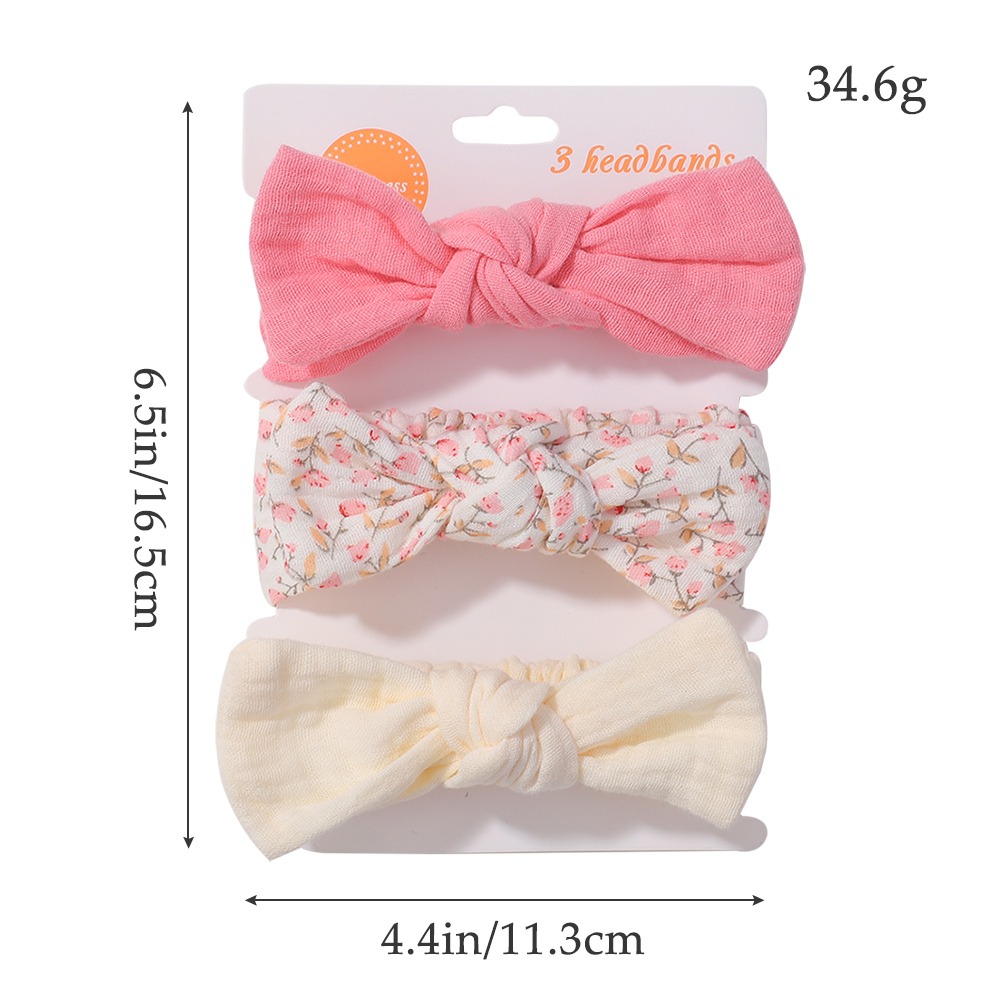 3Pcs/Set Soft Elastic Bows Hea – Travel Accessories With Toddler recenzja i cena
