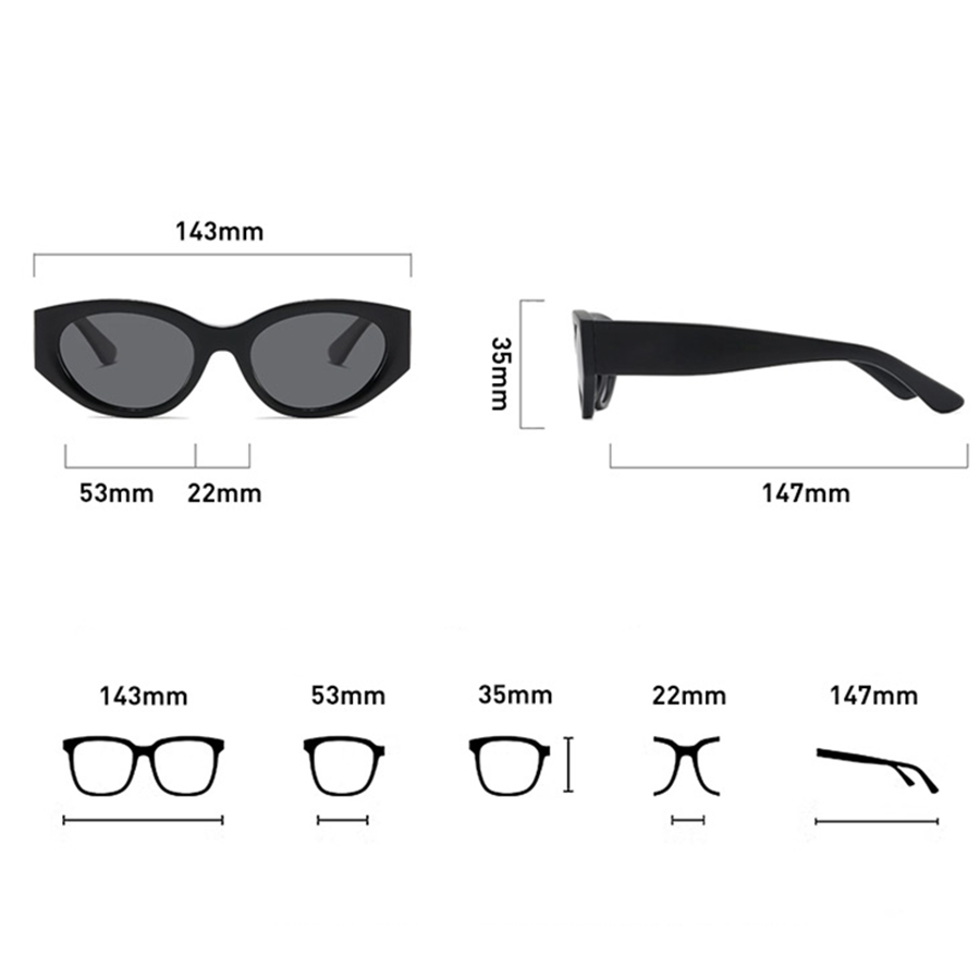 Women Men Classic Cat-Eye Pola – Travel Accessories Men recenzja i cena
