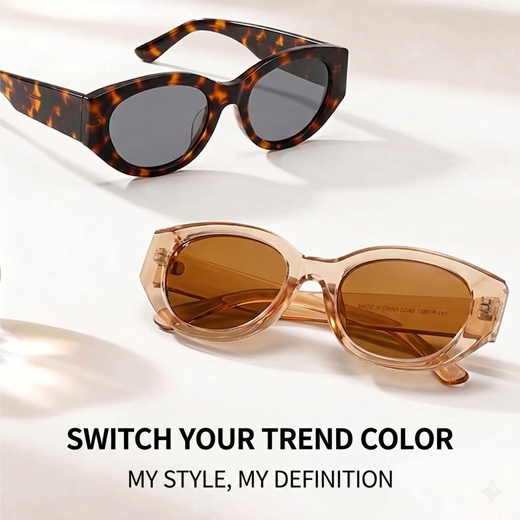 Women Men Classic Cat-Eye Pola – Travel Accessories Men recenzja i cena