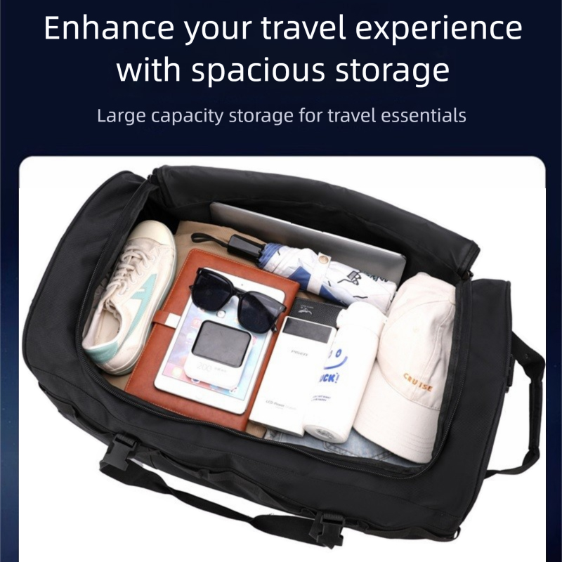 Heavy-Duty Wheeled Duffel Bag  – Travel Accessories Bag For Men recenzja i cena