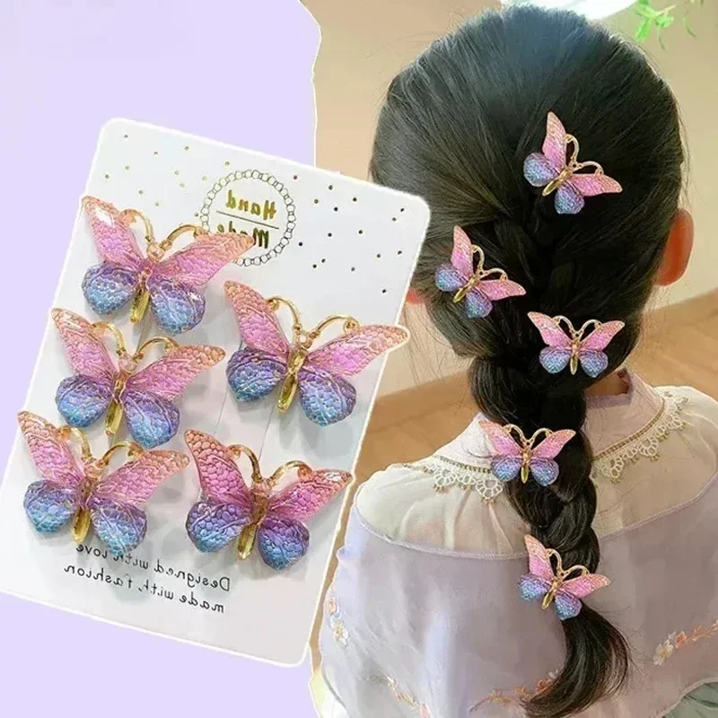 5pcs Sweet Hair Clips Stereosc – Travel Accessories With Baby recenzja i cena