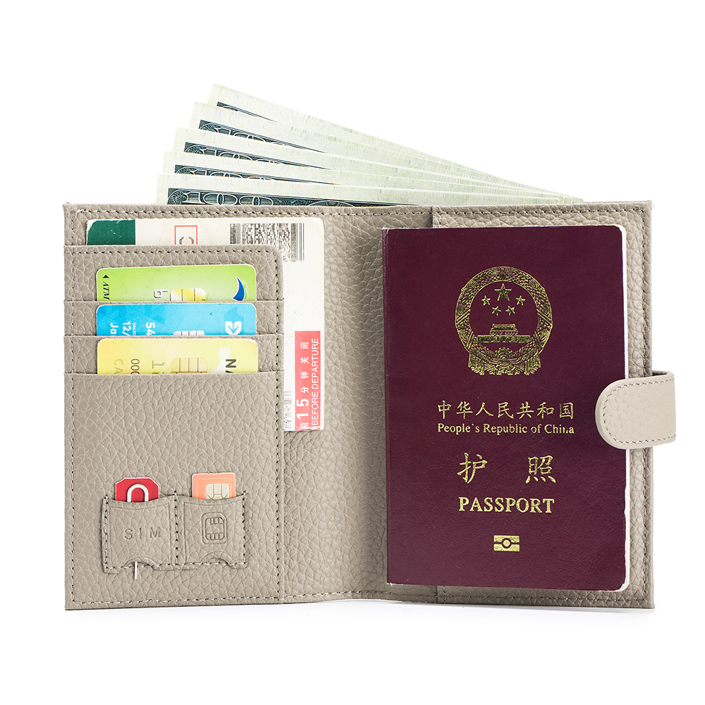 Genuine Cow Leather Passport H – Travel Accessories Bag For Men recenzja i cena